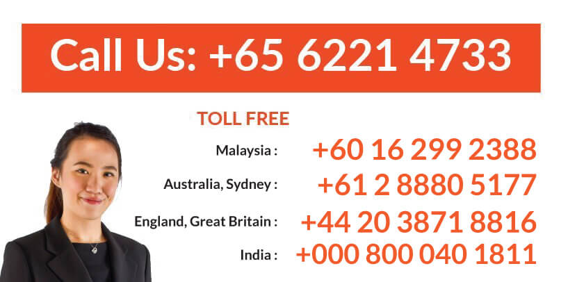 Singapore Company incorporation toll free number