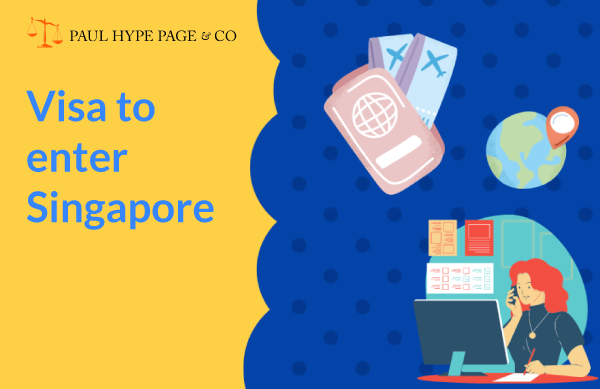 Visa to enter Singapore
