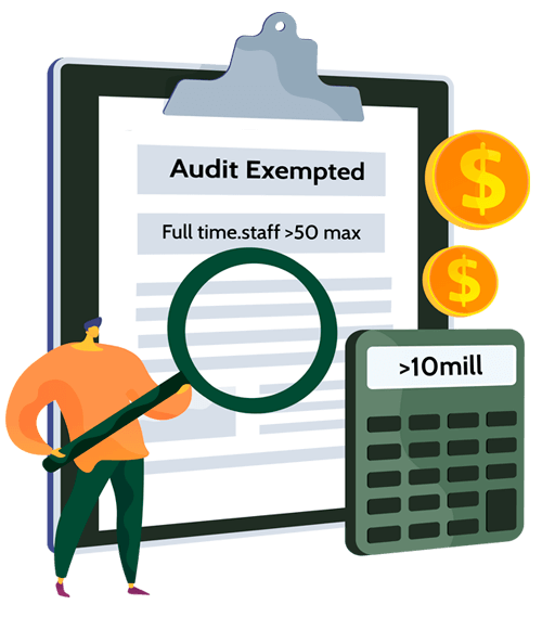 Audit exemption criteria Audit exemption criteria
