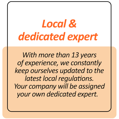 Local & dedicated company secretary