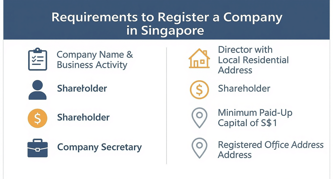 SIngapore company registration requirements