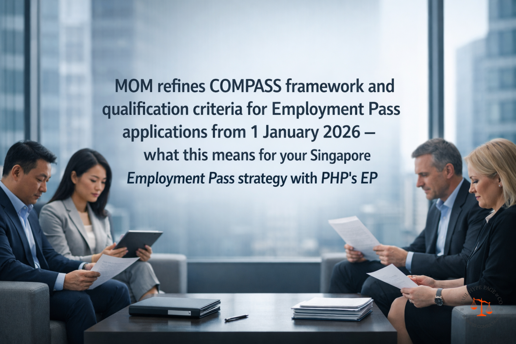 How should SMEs update their Singapore Employment Pass strategy after MOM’s refined COMPASS framework and qualification criteria from 1 January 2026?