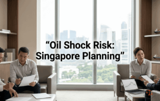 How can Singapore SMEs prepare for Iran war 2026 oil supply risks with stronger accounting and tax planning?