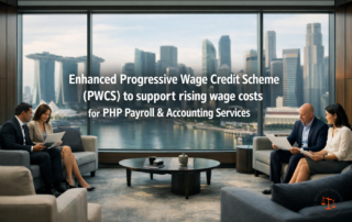 How can Singapore SMEs prepare their payroll for the enhanced Progressive Wage Credit Scheme (PWCS) 30% co-funding in 2026–2028
