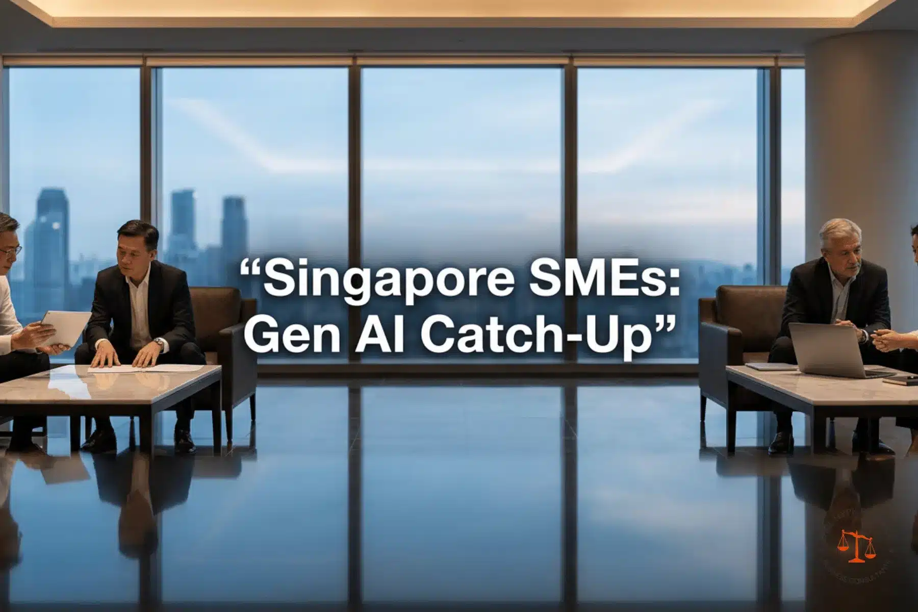 How can Singapore SMEs close the generative AI gap safely before 2027