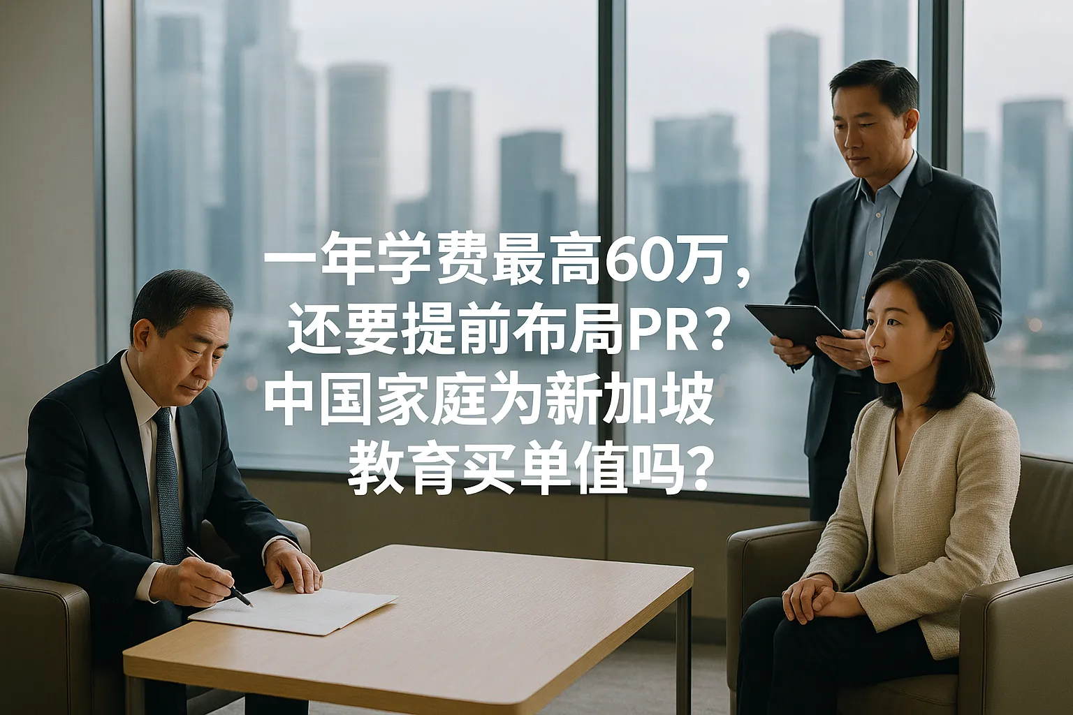 一年学费最高60万,还要提前布局PR?中国家庭为新加坡国际学校买单值吗?