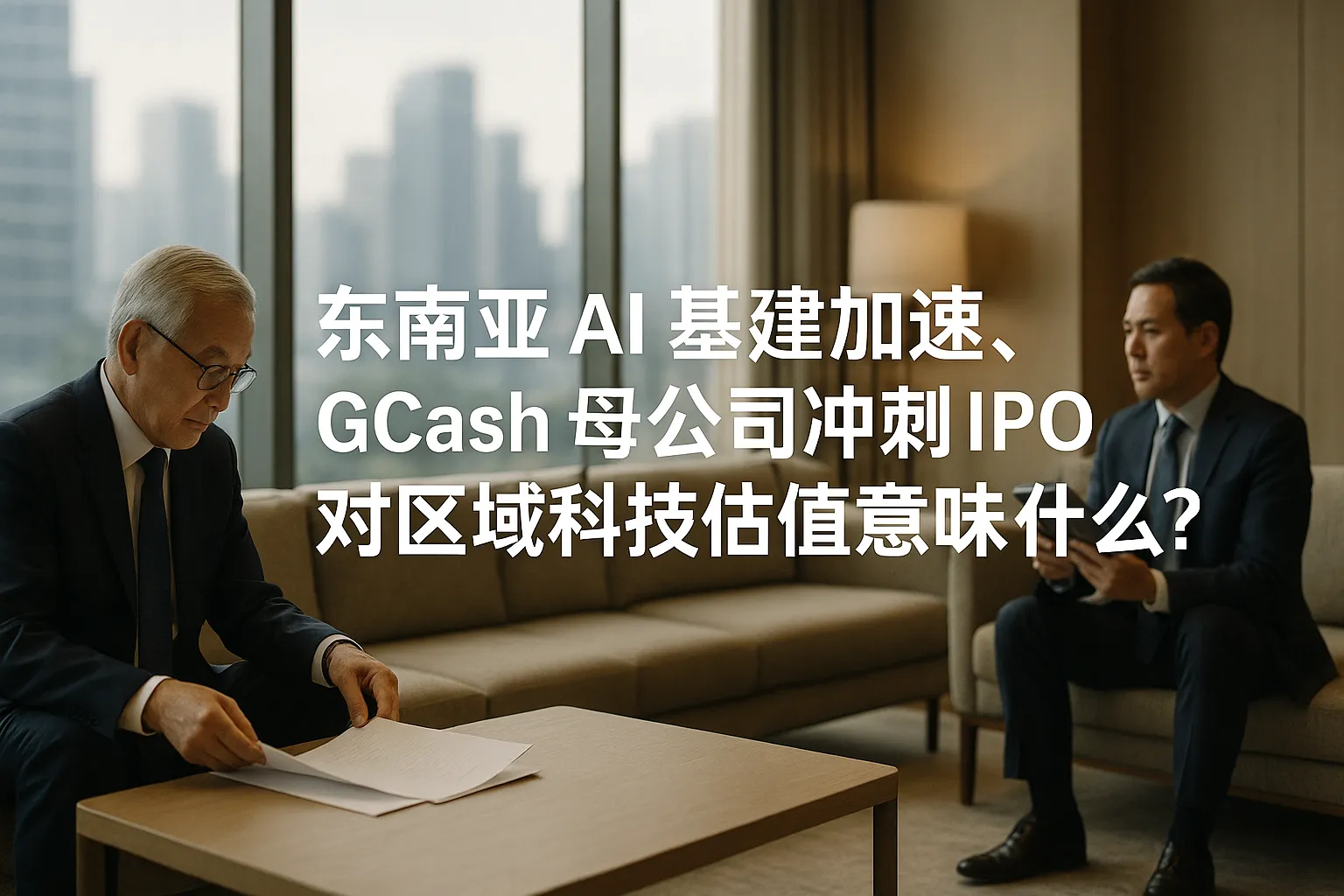 东南亚AI基建提速、Mynt(GCash母公司)冲刺IPO:区域科技估值锚要变了吗?