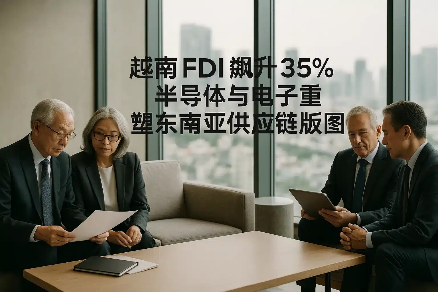 越南半导体与电子FDI飙升后,你要在“新东南亚供应链”里占哪个位置?