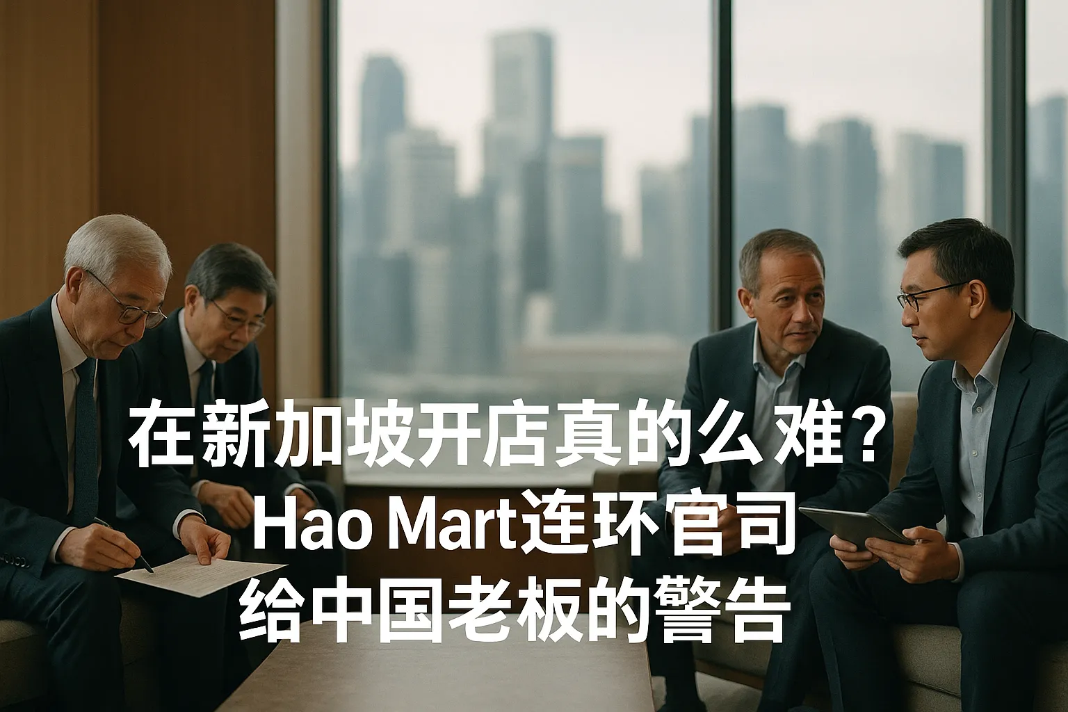在新加坡开店真的这么难?Hao Mart连环官司对中国老板意味着什么