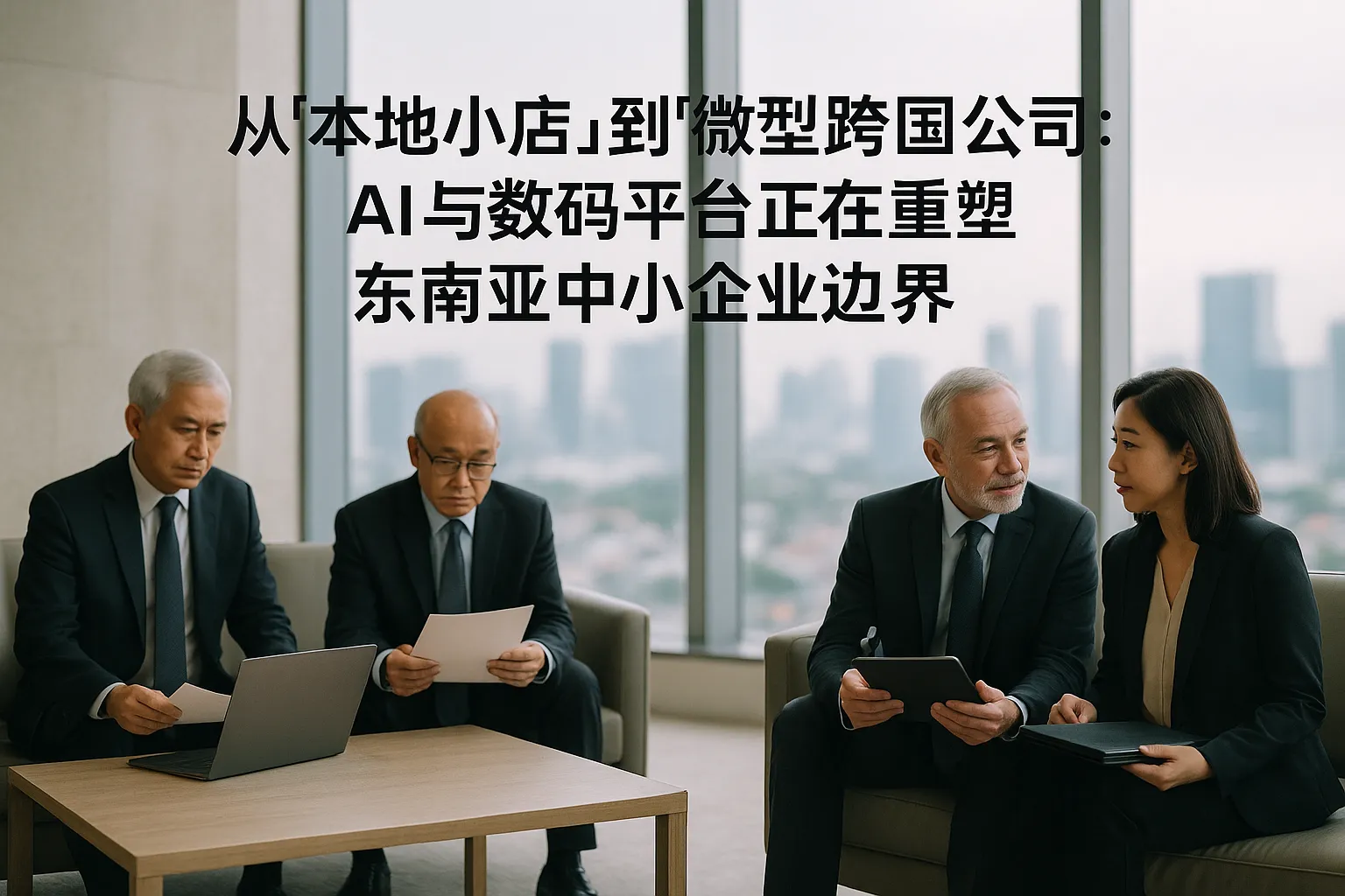 东南亚中小企业还只做本地生意吗?AI与平台时代,你需要把公司“升级”为微型跨国公司