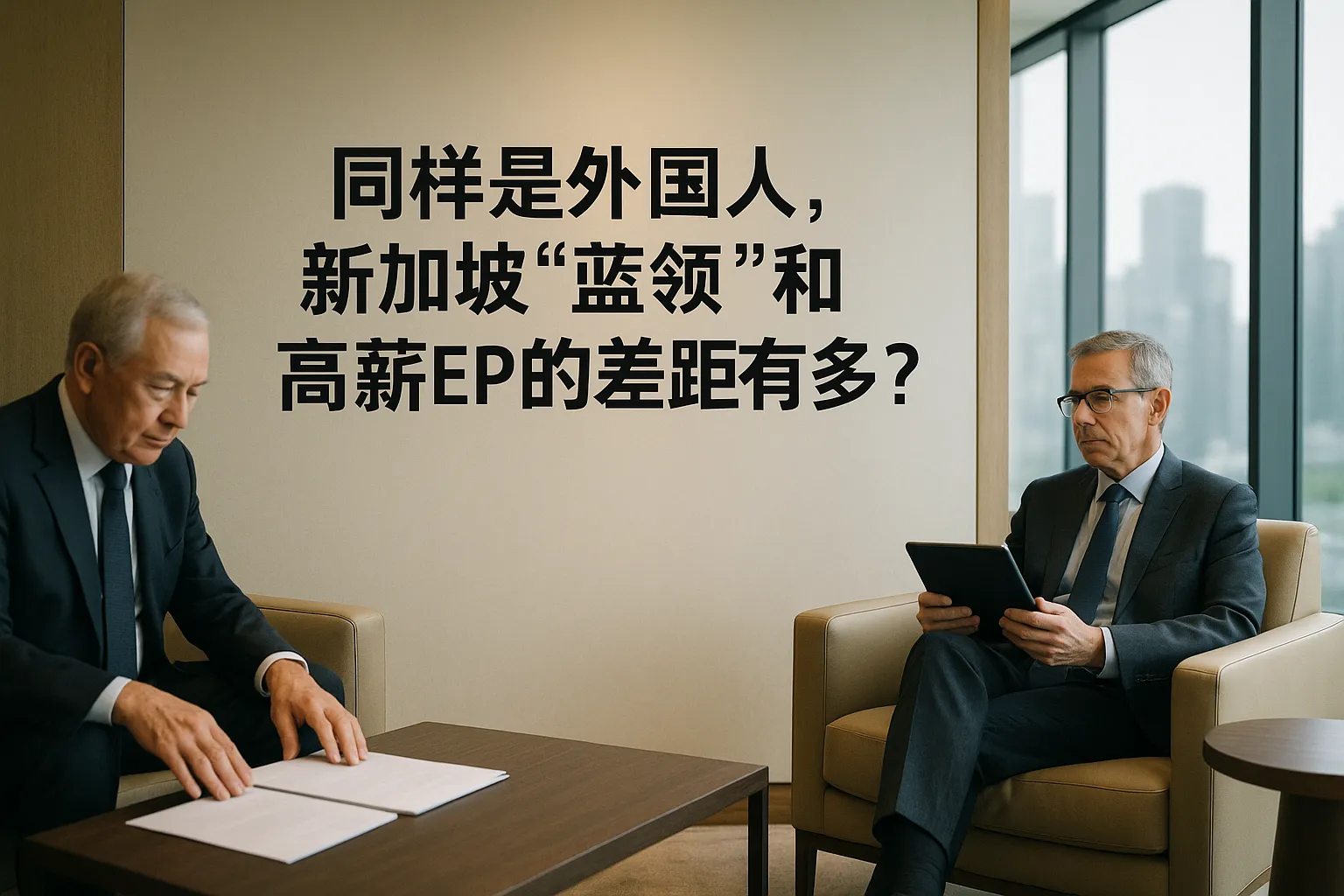 同样是外国人,在新加坡做“蓝领”与拿高薪Employment Pass,差距为什么会变成企业的合规风险?