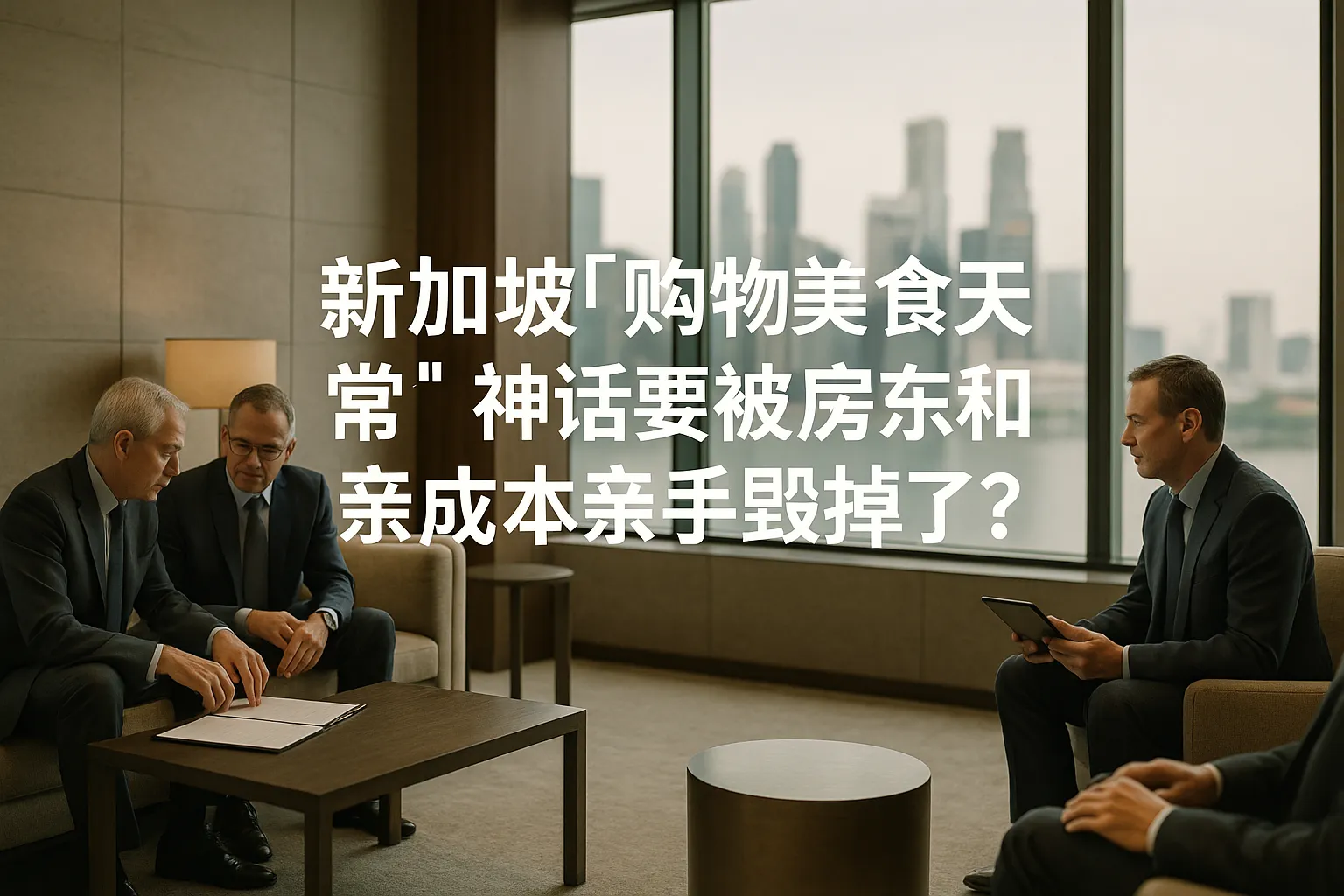 新加坡“购物美食天堂”神话，会被高租金与高成本亲手毁掉吗？开店者该怎么避坑