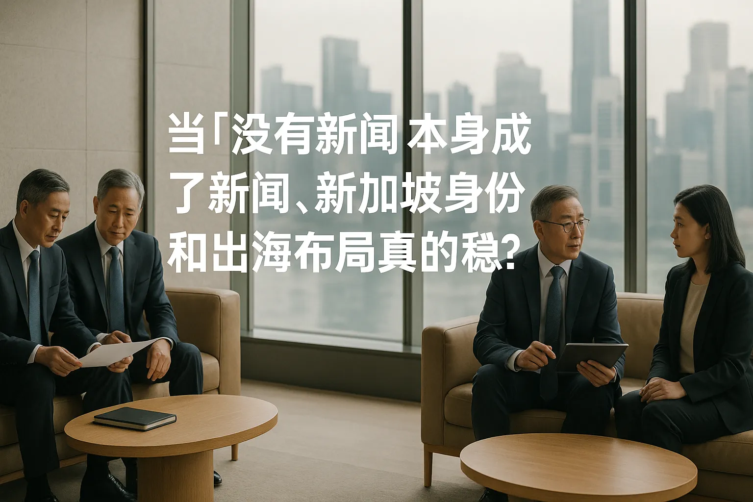 当“没有新闻”本身成了信号:新加坡身份与东南亚出海布局真的稳了吗?