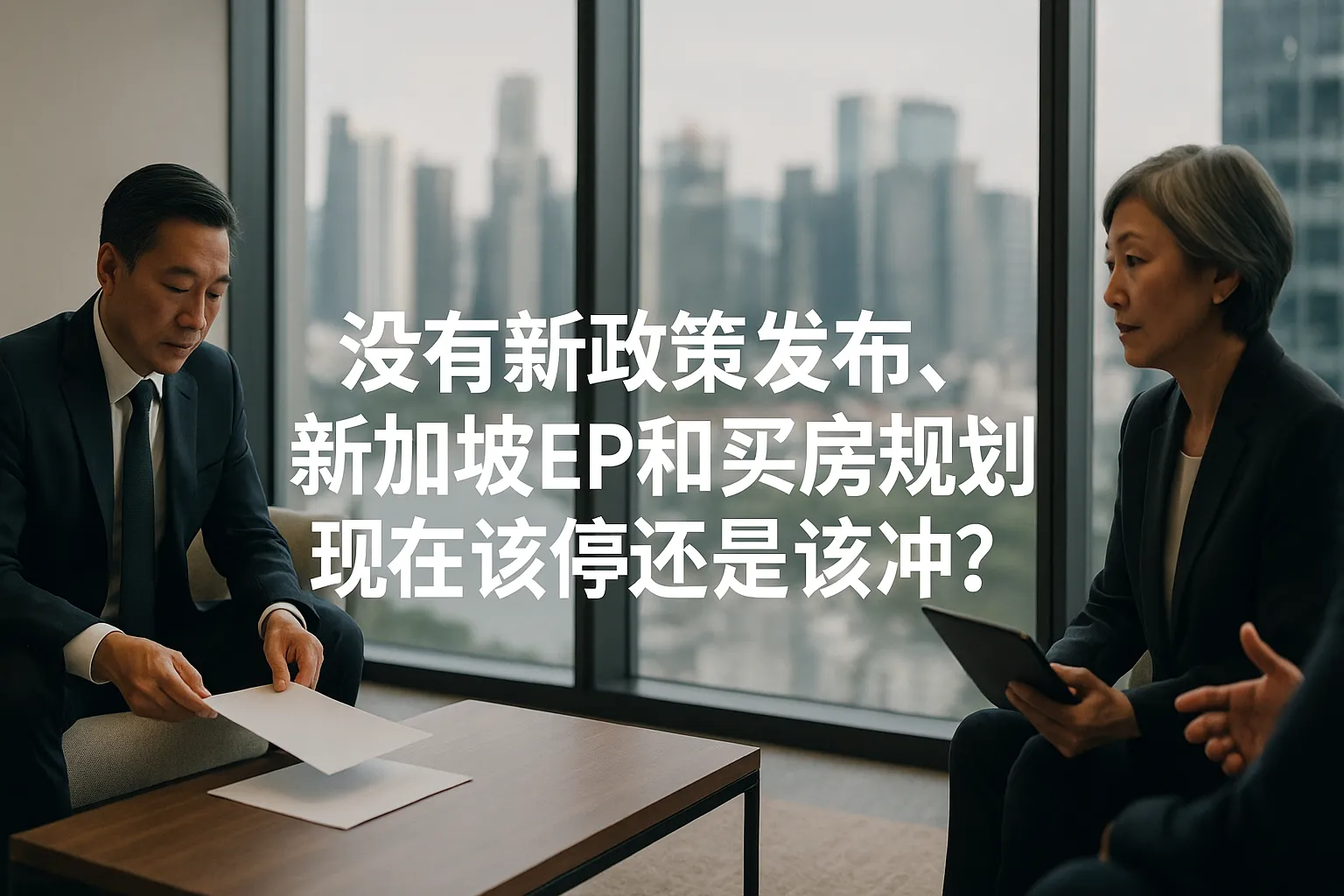 没有新政策发布,新加坡EP与买房规划现在该停还是该冲?