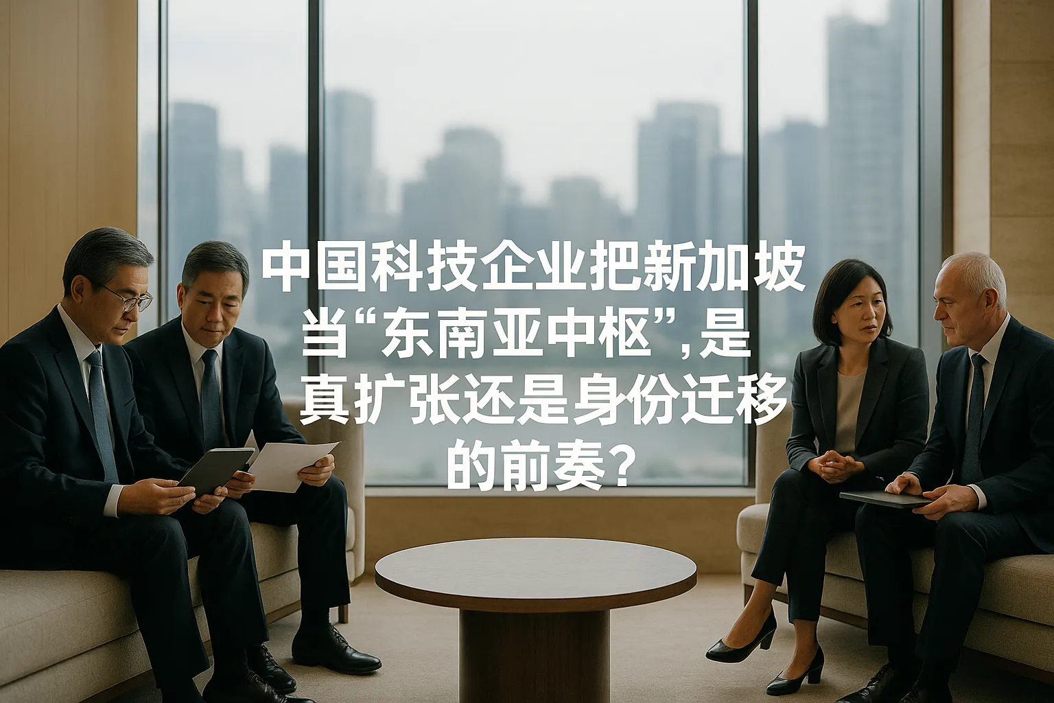 把新加坡当“东南亚中枢”，对中国科技企业是增长引擎，还是身份迁移的前奏？