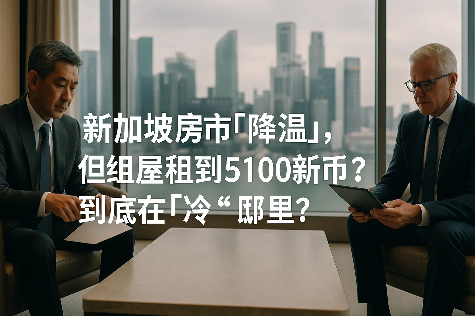 新加坡房市说“降温”,HDB组屋租金却冲到5100新币:企业与家庭到底该怎么规划?