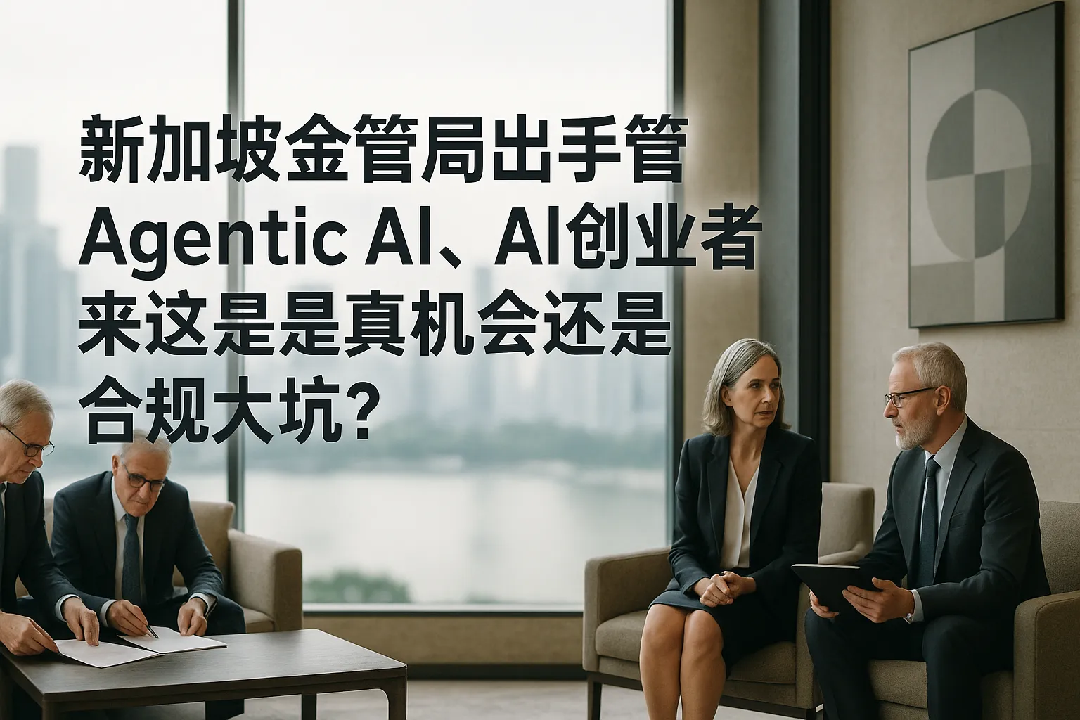 新加坡金管局出手管“Agentic AI”:AI金融创业来新加坡是真机会,还是合规大坑?