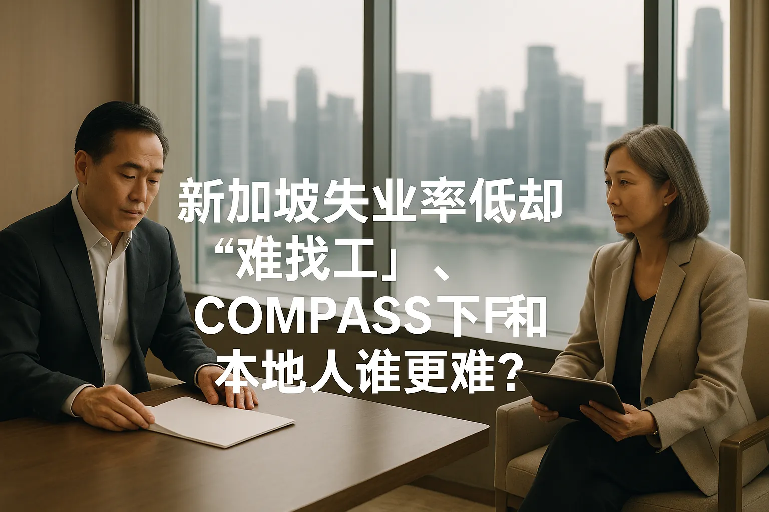 新加坡失业率低却“难找工”:COMPASS下EP更难,还是本地招聘更难?