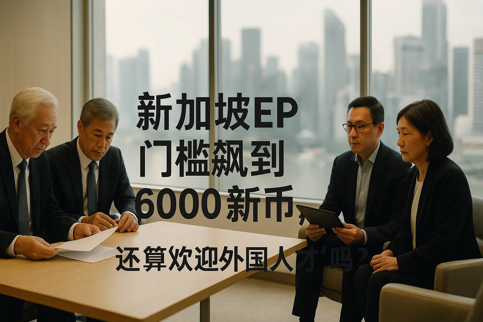 EP门槛飙到6000新币后,新加坡还“欢迎外国人才”吗?企业与个人该怎么应对(Updated Aug 2026,面向2027规划)