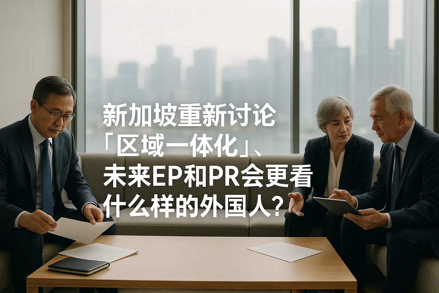 新加坡重提“区域一体化”:2027起,EP与PR更看重什么样的外国人?