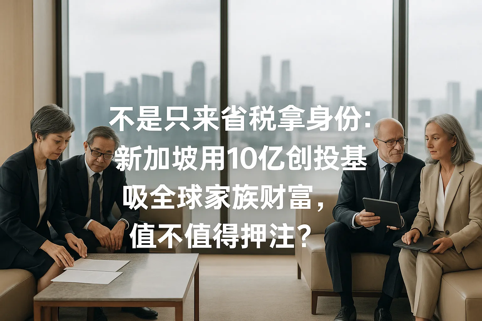新加坡再加码10亿创投基金与1.5亿算力补贴:你该把家族资产与科技股权一起押到这里吗?