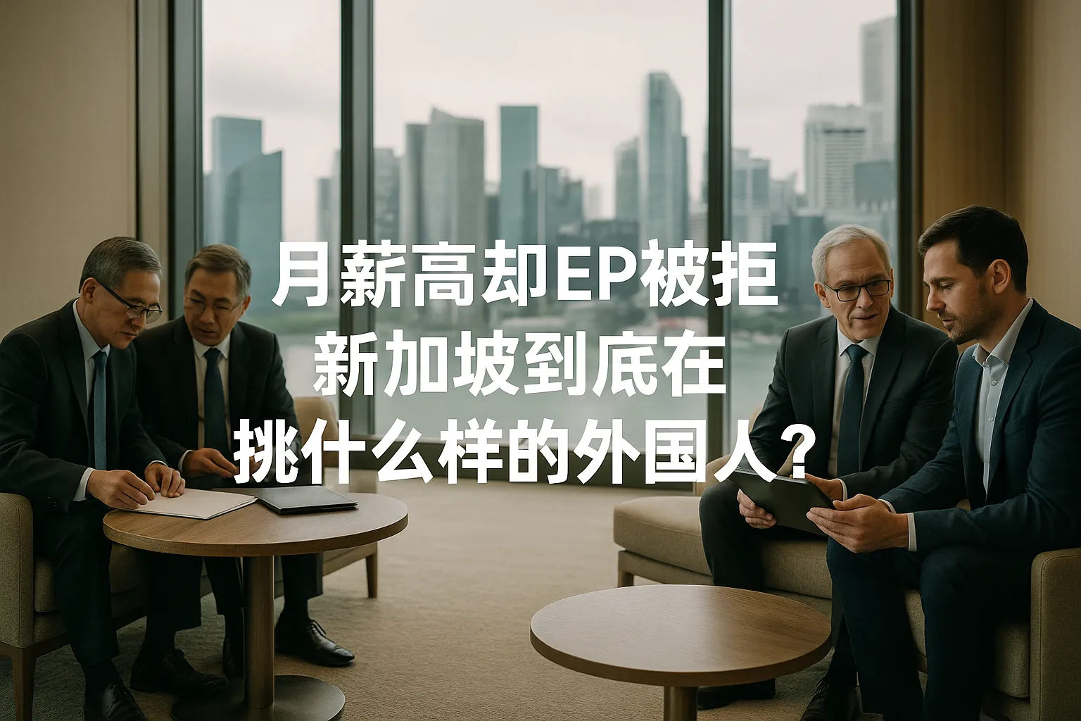 月薪很高却EP被拒:新加坡COMPASS到底在筛选什么样的外国人?