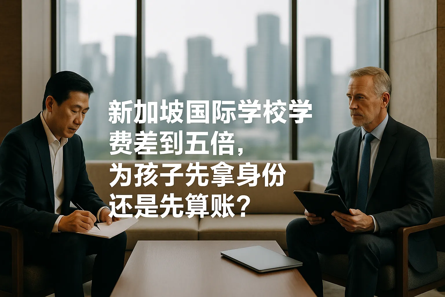 新加坡国际学校学费差到五倍:为孩子先拿身份,还是先把账算明白?