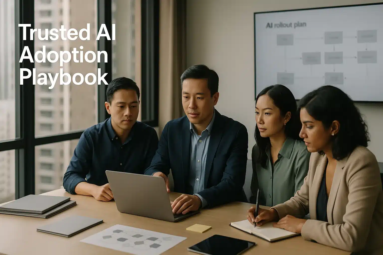 How can Singapore B2B founders copy Synagie’s “Trusted AI Commerce” playbook to speed up adoption?