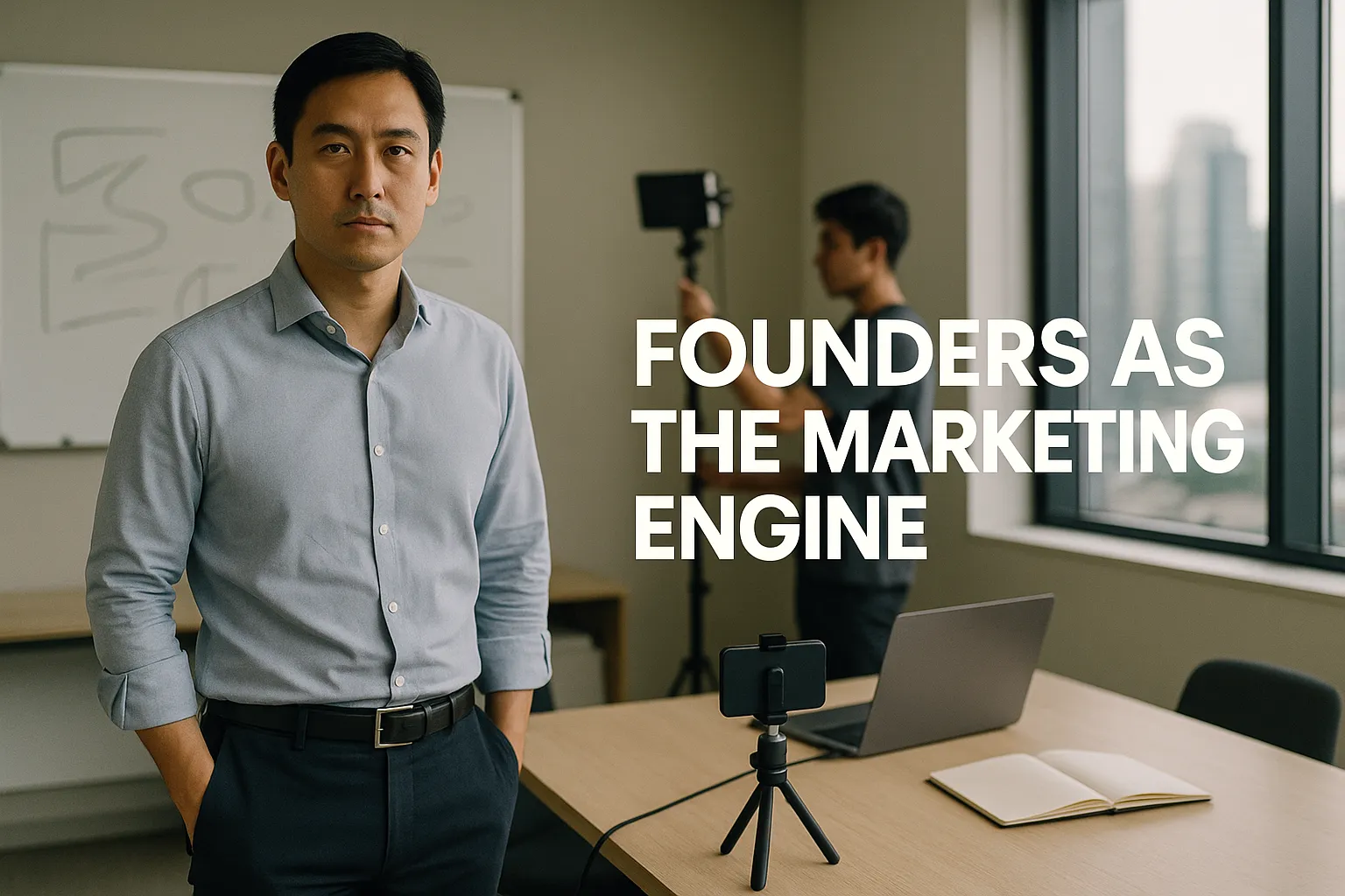 How can a Singapore SME founder systemise a founder brand without becoming a full-time influencer?