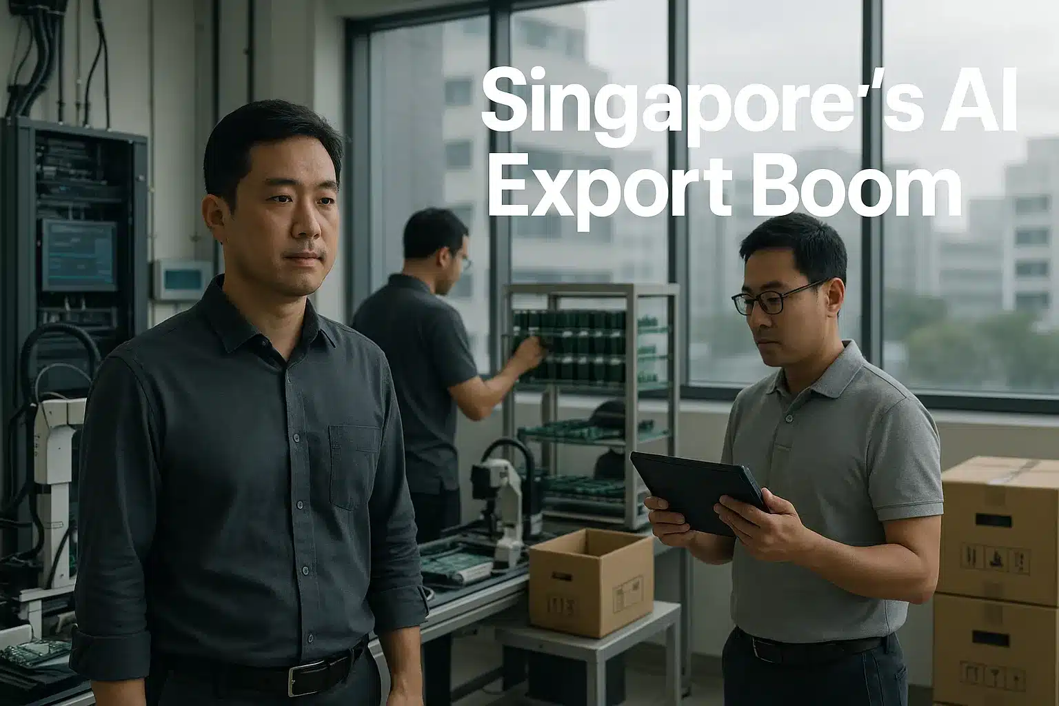 How should Singapore businesses position for an AI-driven export upswing in 2026—and capture spillover demand in 2027 without chasing hype?