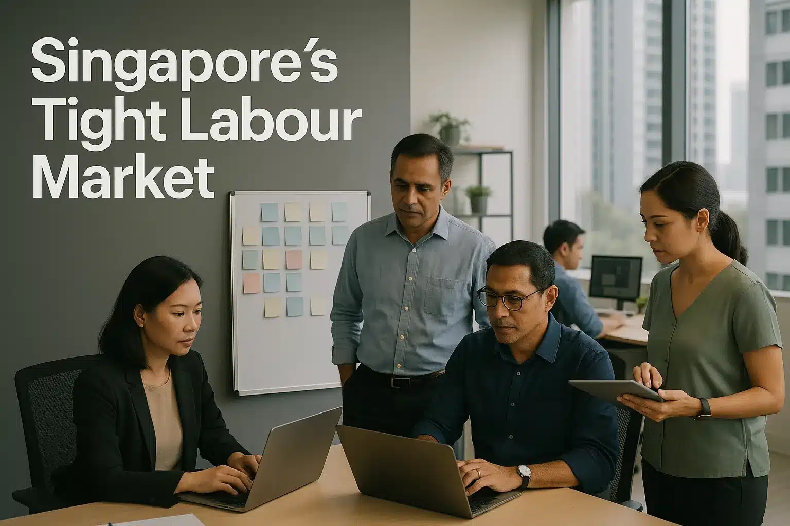 How should Singapore SMEs turn MOM’s Q2 2026 “tight but normalising” labour signals into a 90‑day operating plan?
