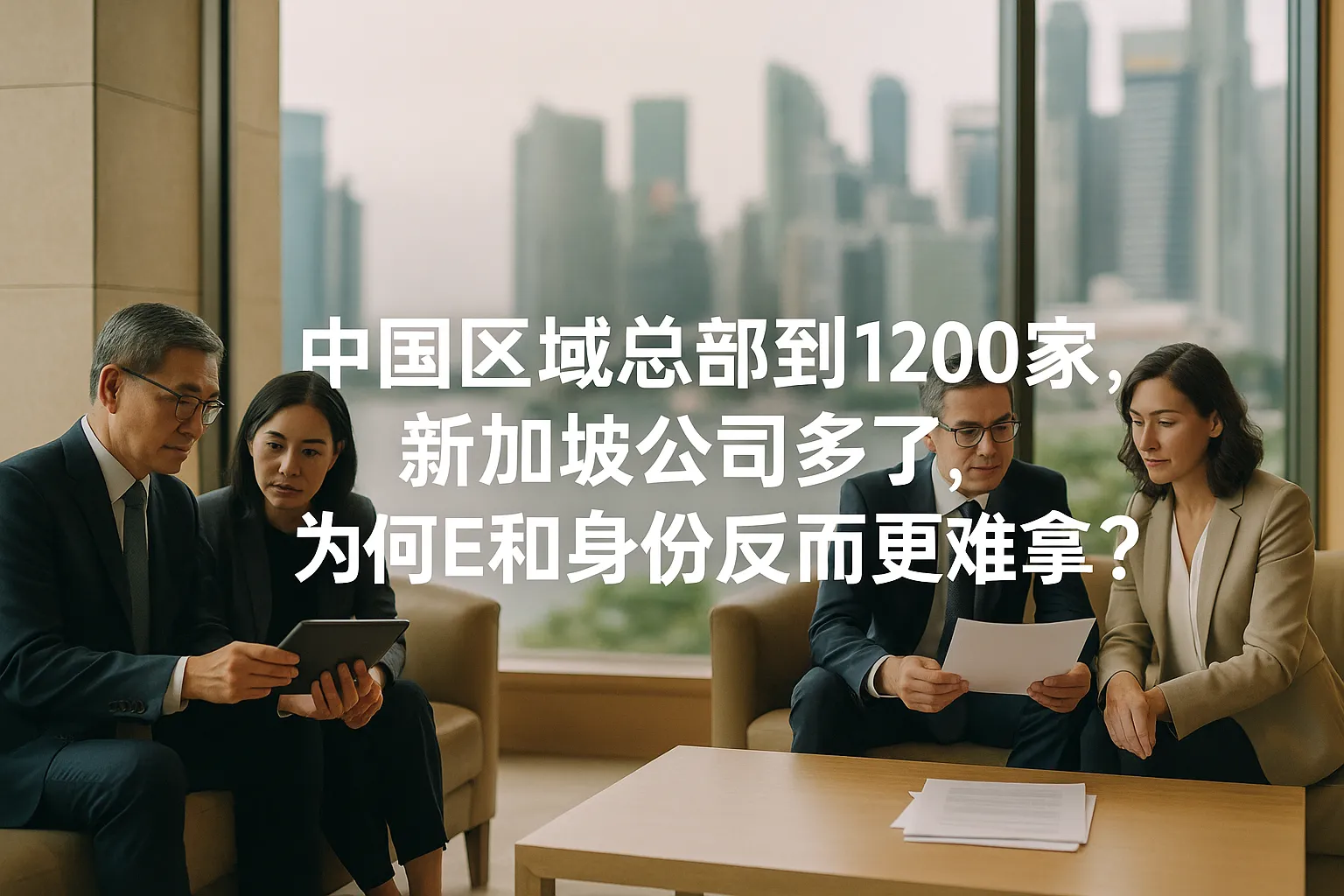 中国区域总部已超1200家:新加坡公司越多,为何EP与身份反而更难规划?
