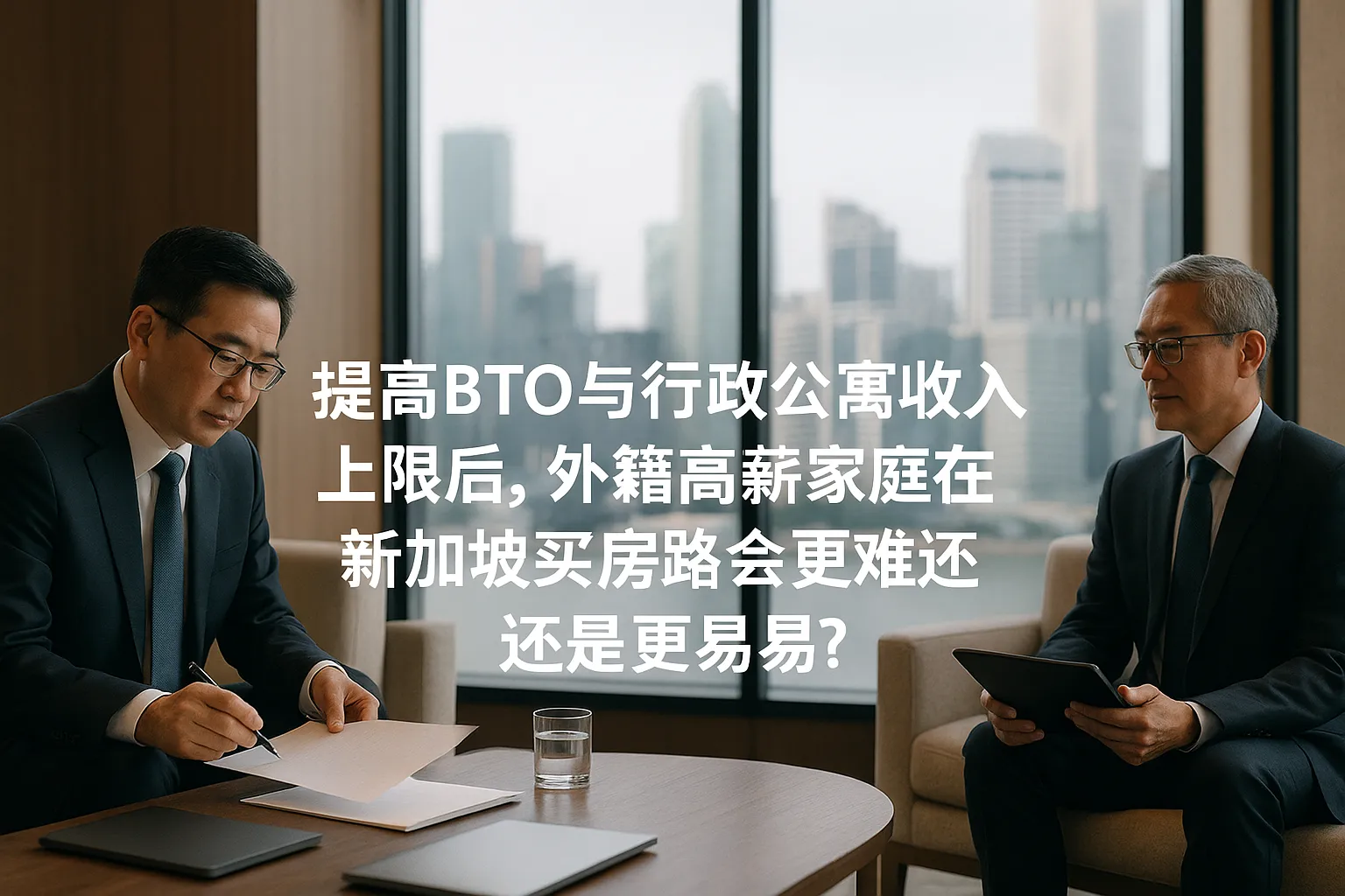 提高BTO与行政公寓收入上限后,外籍高薪家庭在新加坡买房会更容易还是更难?