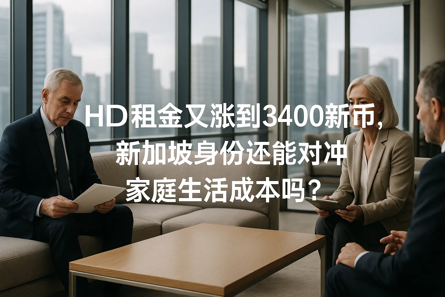 HDB租金中位数涨到3400新币后:做新加坡身份与设立公司,还能对冲家庭生活成本吗?