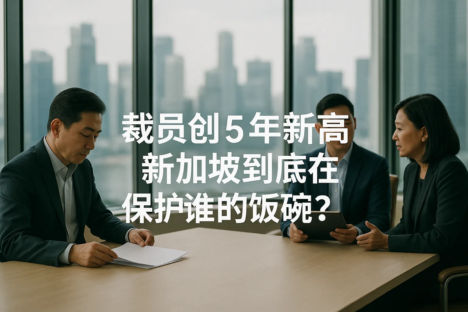 裁员创五年新高后，新加坡到底在保护谁的饭碗？企业和个人该怎么选赛道