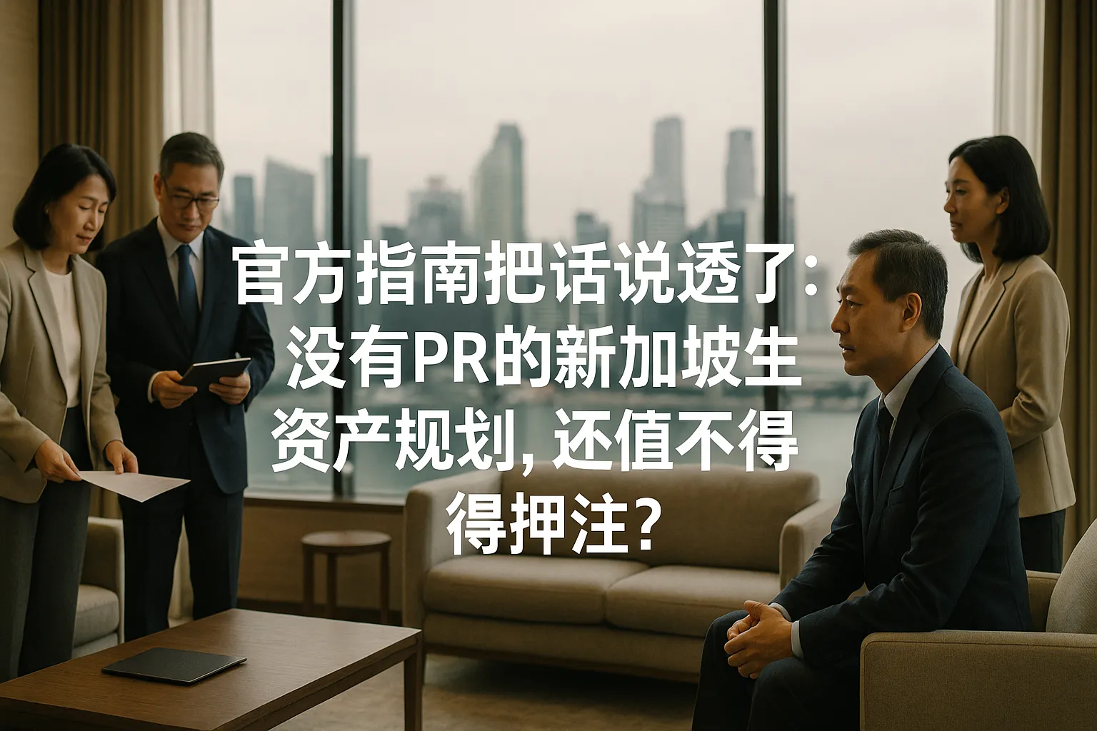 官方指南已把规则讲清：没有PR的新加坡生活与资产规划，还值得押注吗？