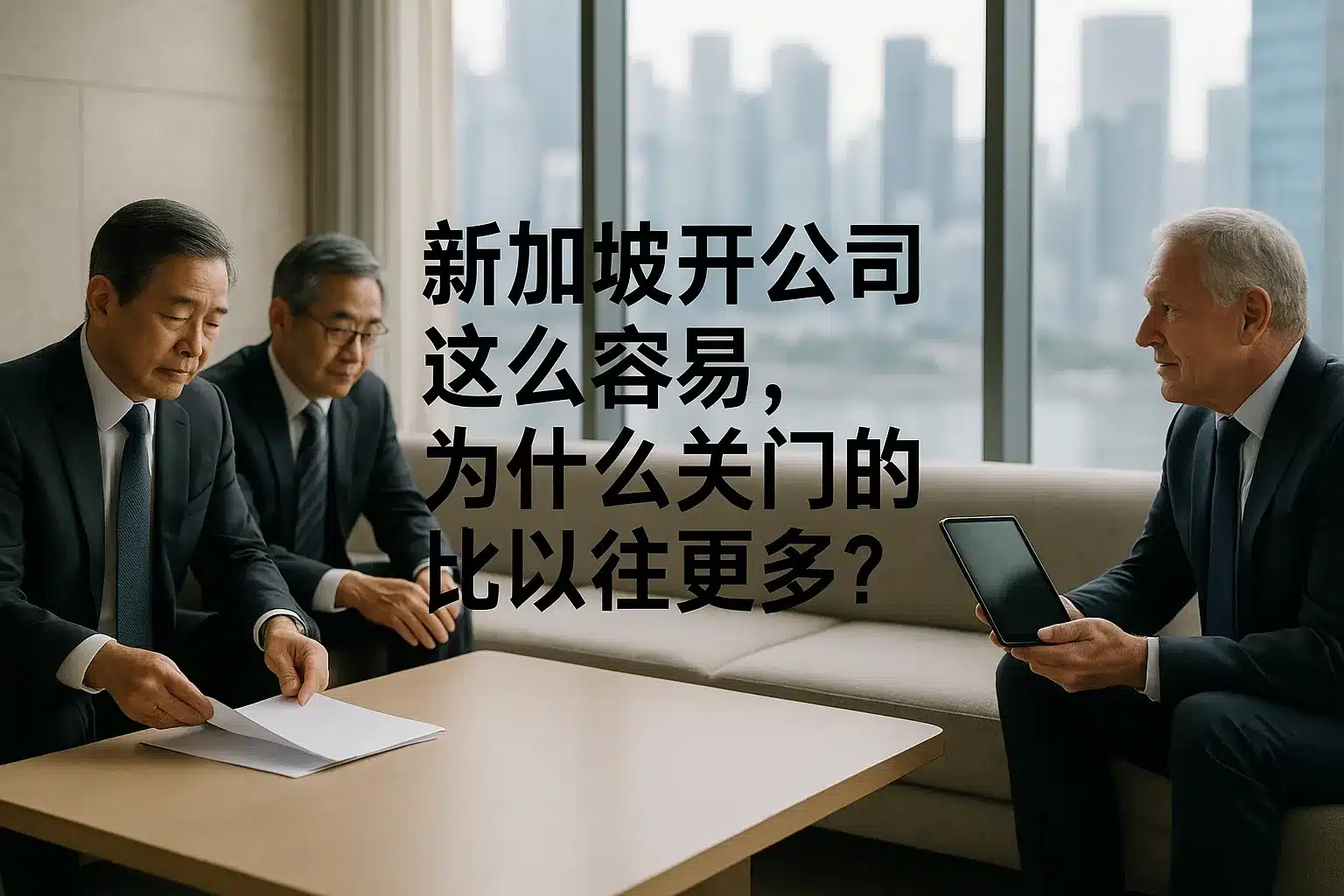新加坡开公司不难,为什么关门的反而更多?你该先算清哪几笔账