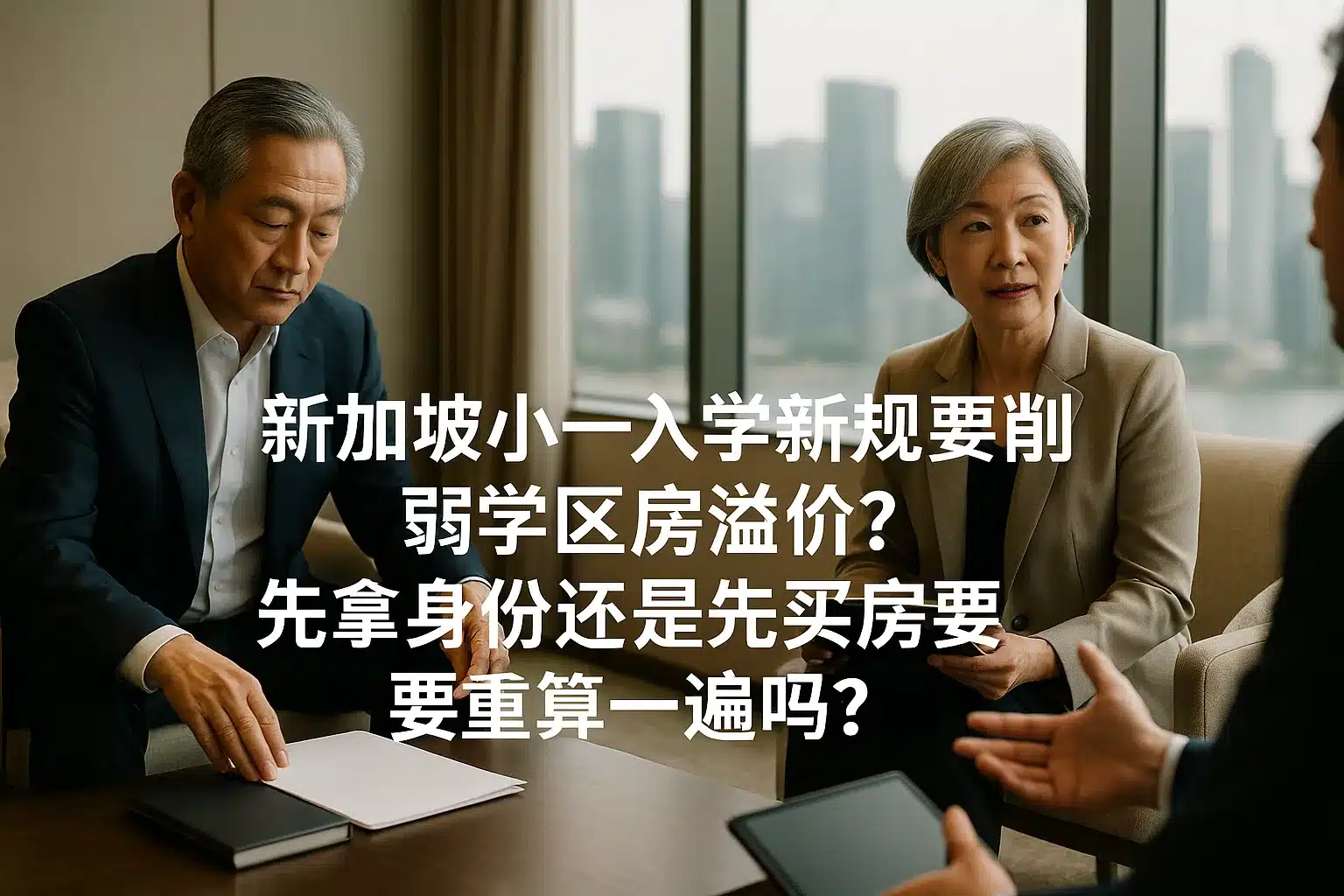 新加坡小一入学新规下,学区房还值得溢价吗?先拿身份还是先买房要重算吗?