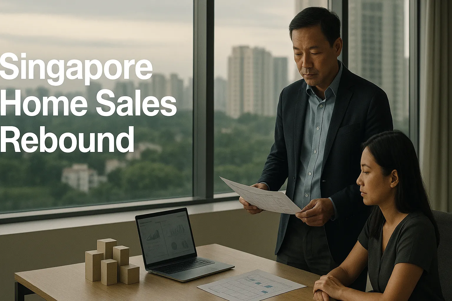 How can Singapore founders turn July’s private new home sales rebound into a repeatable high-ticket launch system?