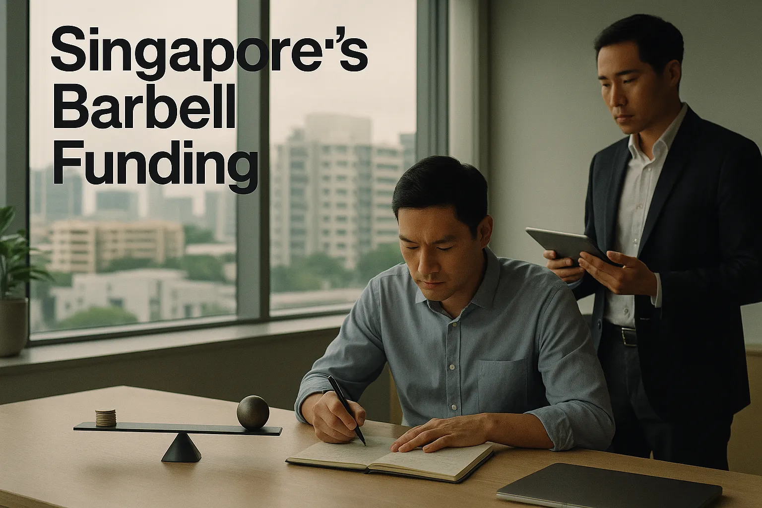 How should founders and SMEs respond to Singapore’s “barbell” funding market heading into 2027?