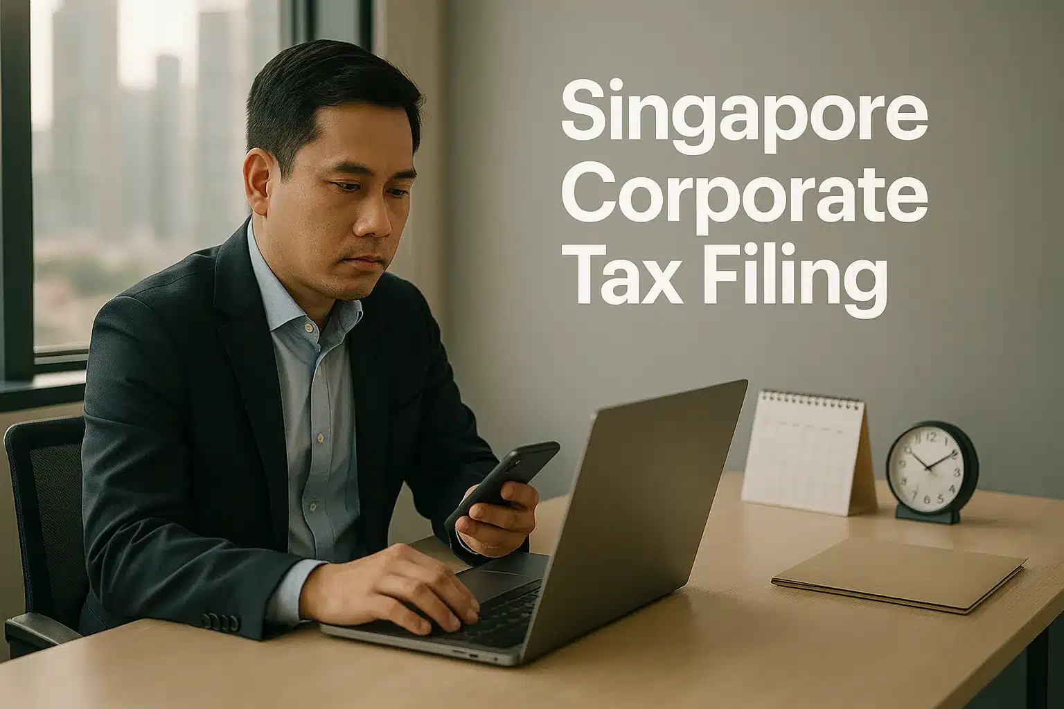 When do I need to file my Singapore company’s Corporate Income Tax Return with IRAS?