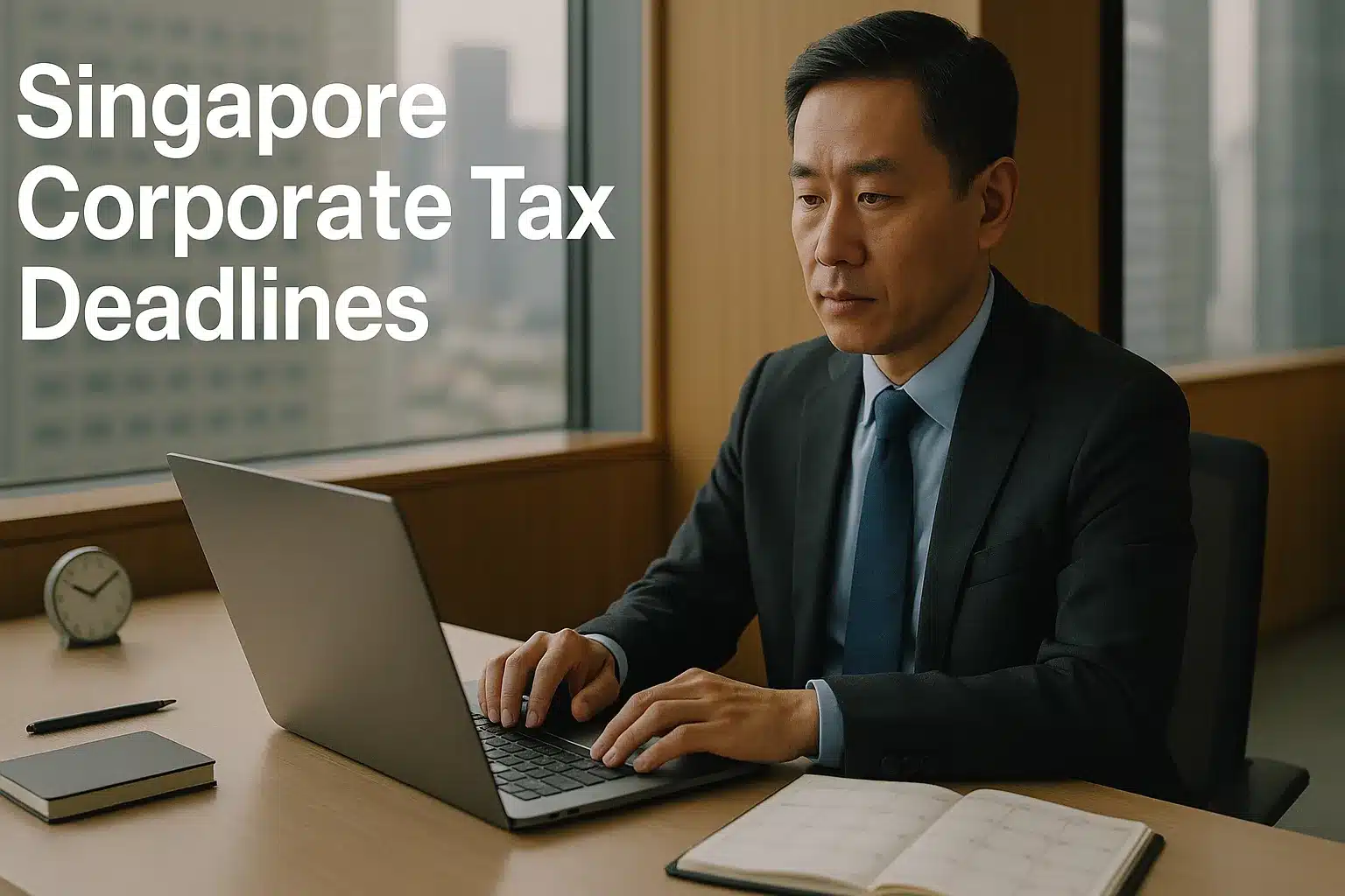 When does a Singapore company need to file ECI and its annual corporate income tax return and how do you run both on one workable calendar?