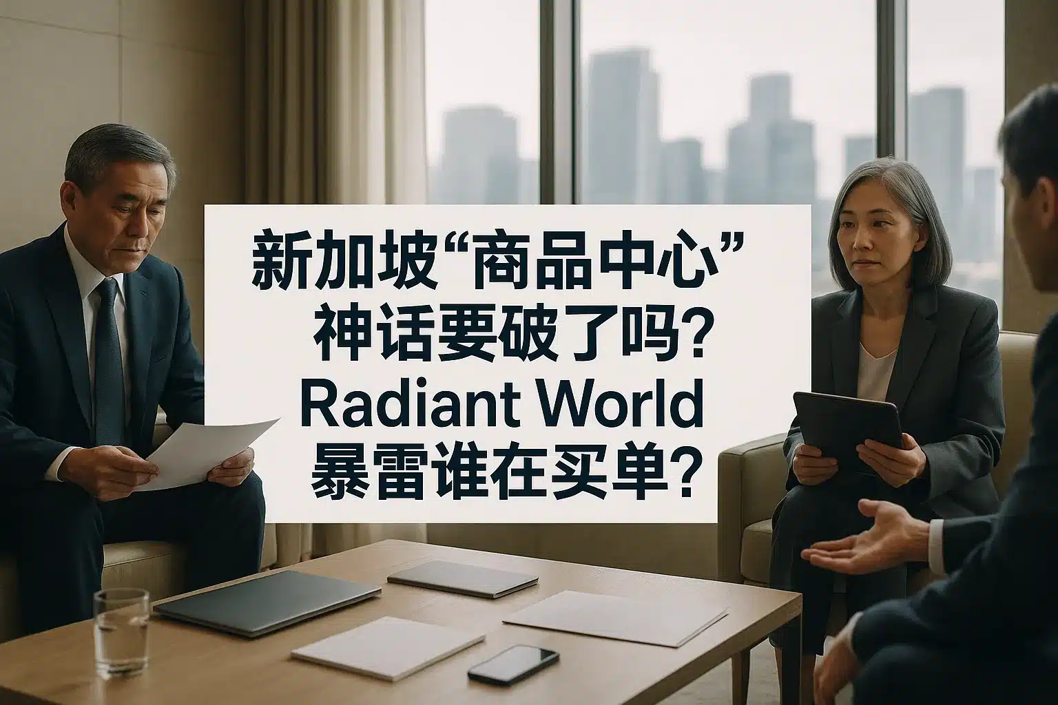 radiant-world-cover 新加坡“商品贸易中心”神话要破了吗?Radiant World暴雷后,贸易融资风险该谁承担?