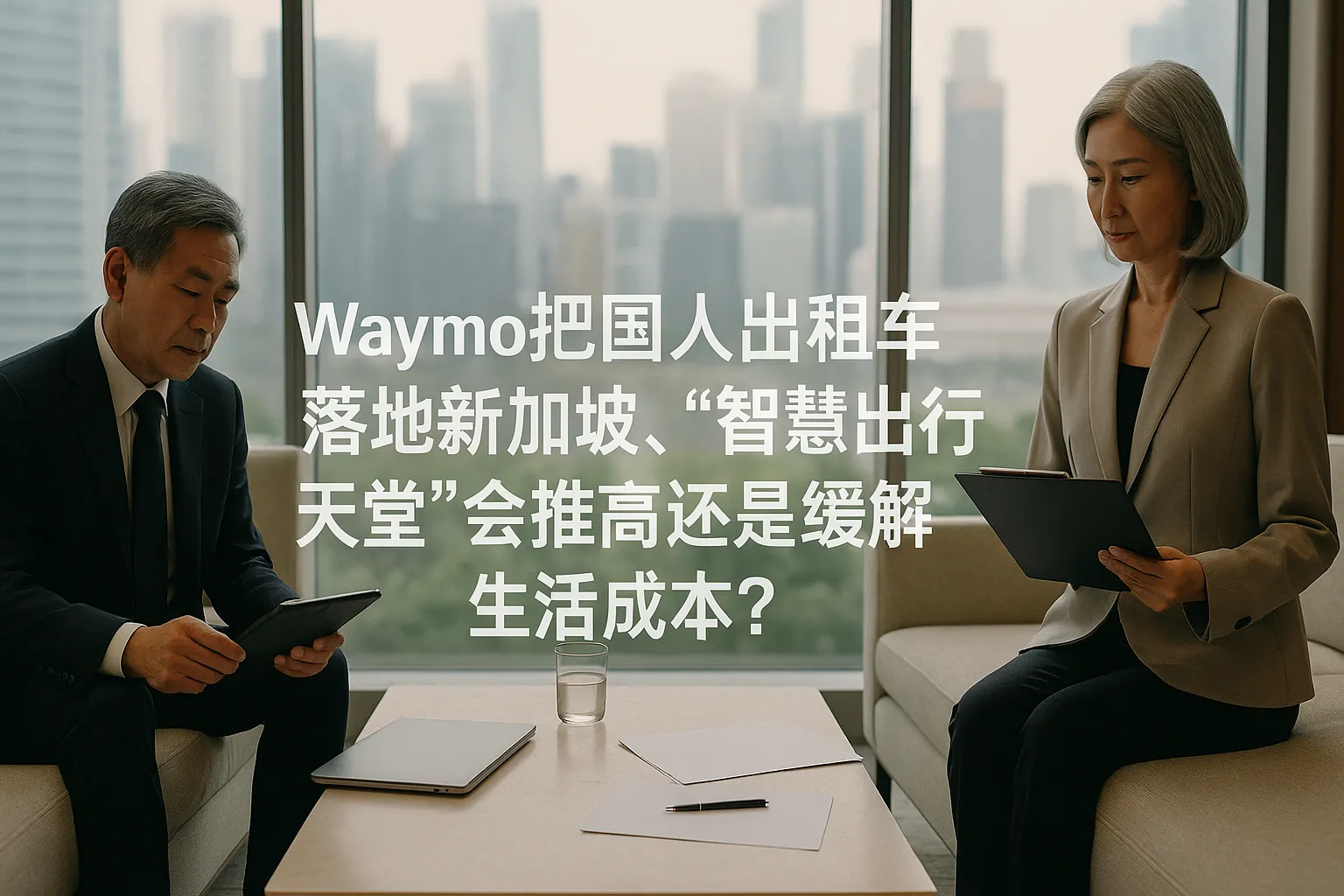 Waymo把机器人出租车试点放在新加坡:它会推高还是缓解你的生活成本与经营成本?