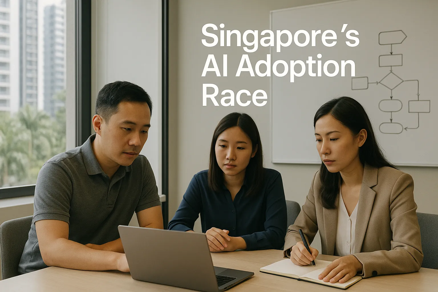 How can a Singapore SME build an AI adoption roadmap that delivers measurable productivity gains in 90 days and scales safely into 2027?
