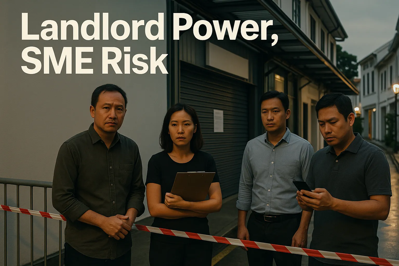 How do you de-risk your business when your landlord controls your runway?
