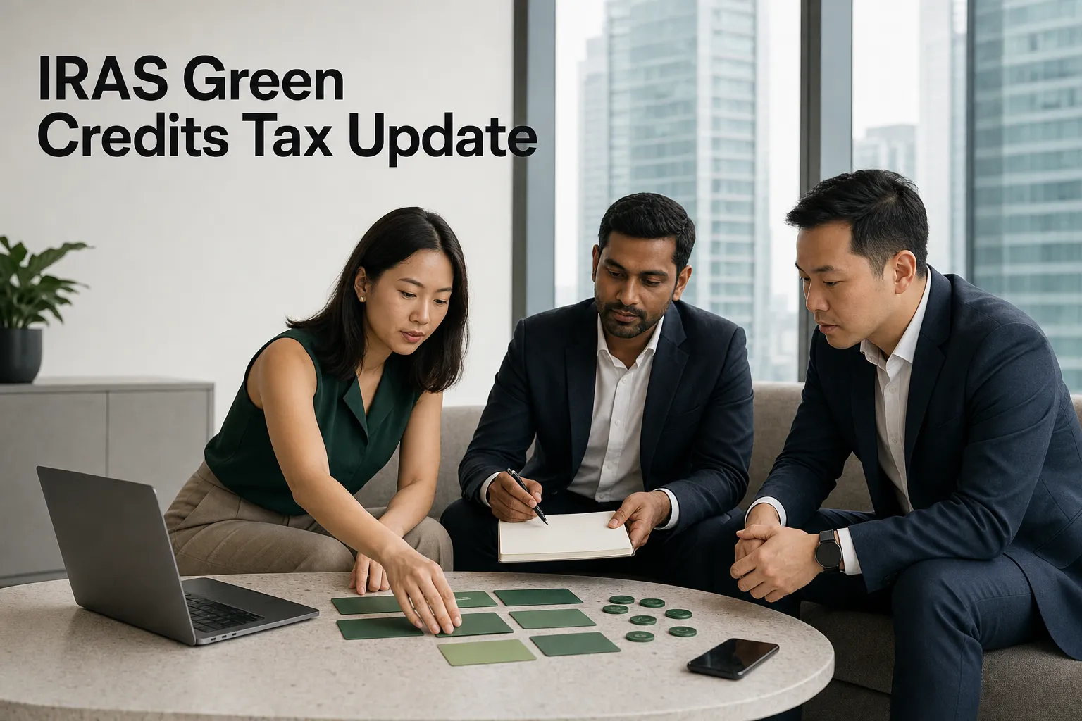 How should Singapore businesses apply IRAS’ 16 Oct 2026 guidance on green certificates and green credits to tax planning and pricing decisions?
