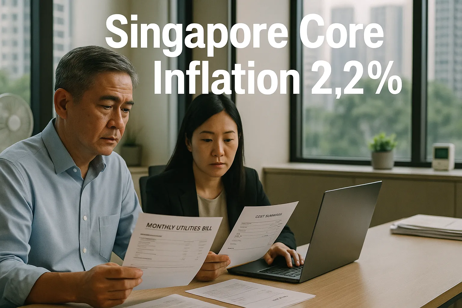 How should Singapore SMEs turn August 2026’s 2.2% core inflation uptick into a practical 2026 – 2027 cost plan?