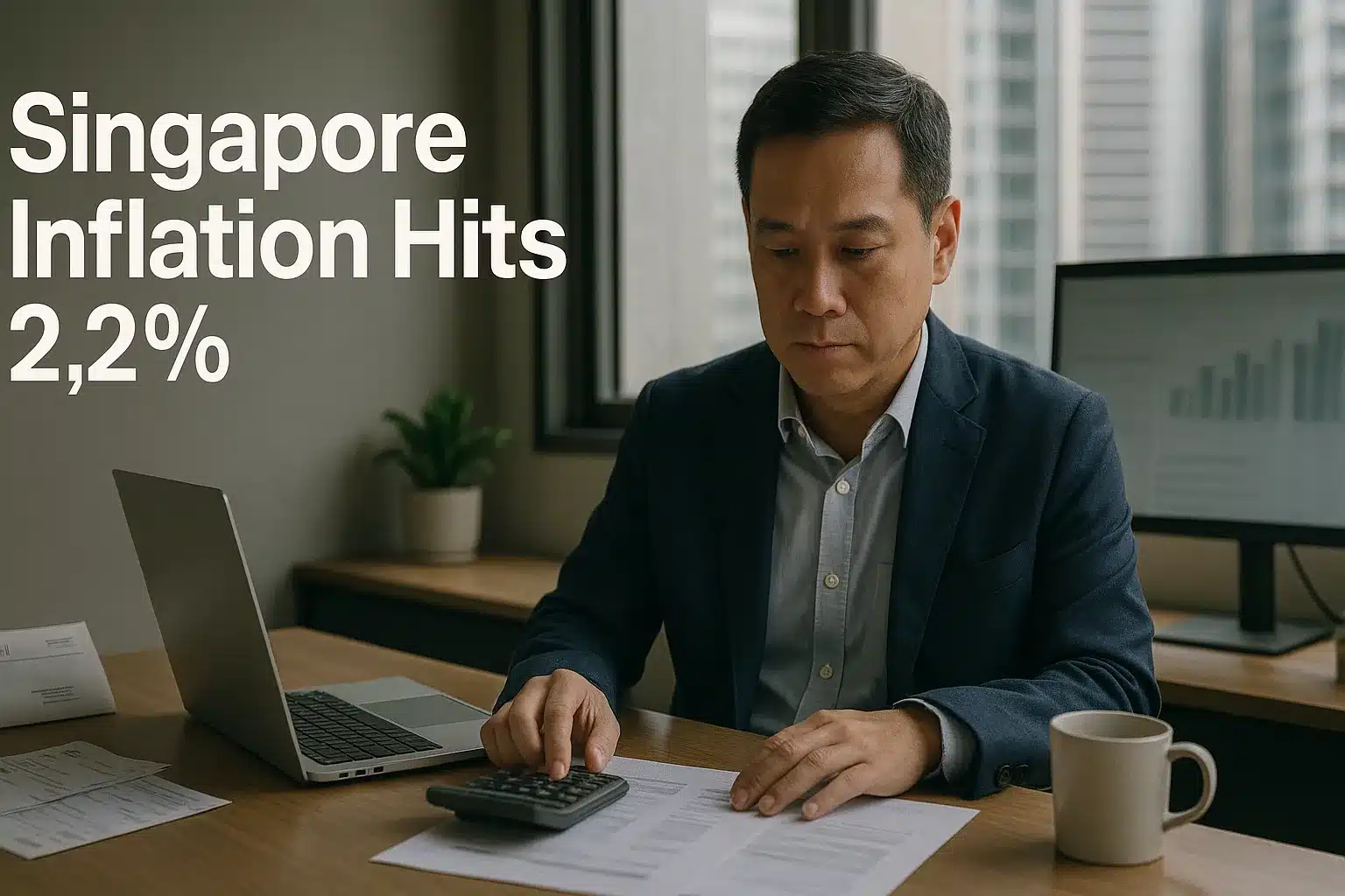 What should Singapore SMEs do now if core inflation is running at 2.2% heading into 2026?