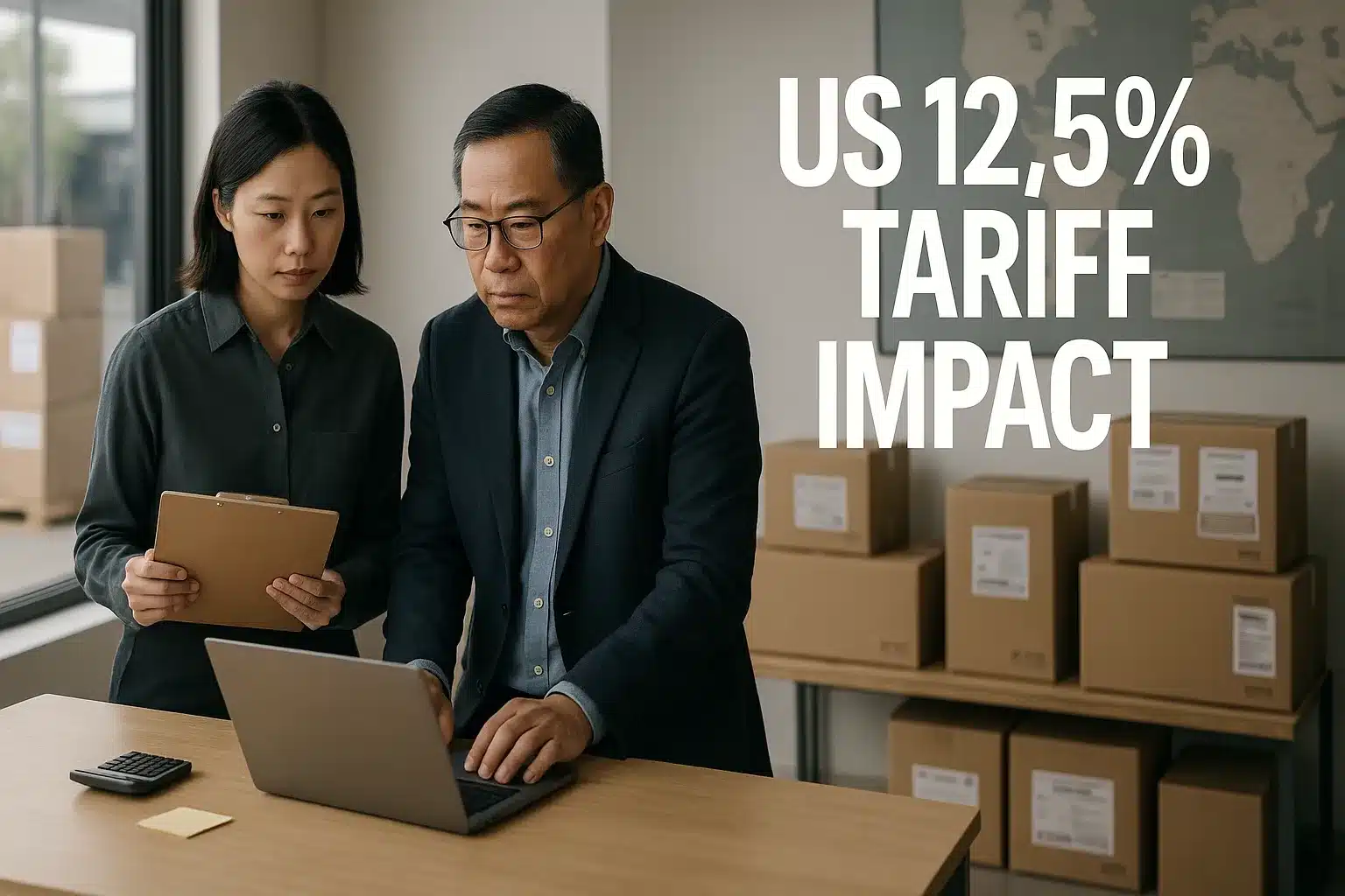 How should Singapore exporters model the US 12.5% tariff so pricing, margins, and board approvals are 2026-ready?